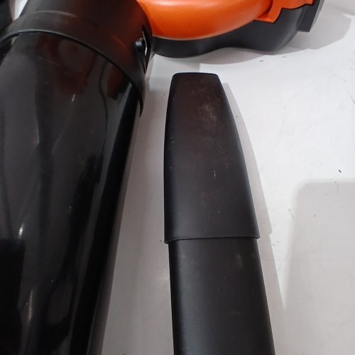 BLACK+DECKER CORDED VACUUM BACKPACK LEAF BLOWER & MULCHER - 250MPH/ 400CFM - BLACK/ORANGE (MODEL: BEBL7000) image 3