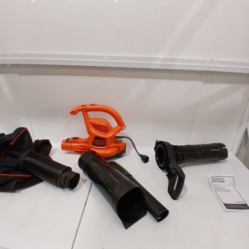 BLACK+DECKER CORDED VACUUM BACKPACK LEAF BLOWER & MULCHER - 250MPH/ 400CFM - BLACK/ORANGE (MODEL: BEBL7000) image 7