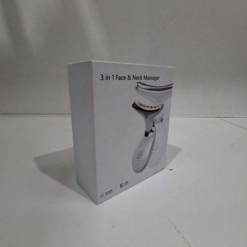 YOURMATE 3-IN-1 REDLIGHT FACE AND NECK MASSAGER DEVICE - WHITE image 3