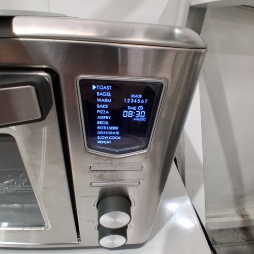 KENMORE 11-IN-1 DIGITAL AIR FRYER TOASTER OVEN COMBO WITH DEHYDRATOR, BAKE & BROIL - 25QT - 1800W - STAINLESS STEEL (MODEL: KKTOAF25SS) image 2