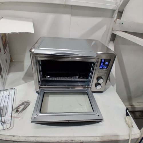 KENMORE 11-IN-1 DIGITAL AIR FRYER TOASTER OVEN COMBO WITH DEHYDRATOR, BAKE & BROIL - 25QT - 1800W - STAINLESS STEEL (MODEL: KKTOAF25SS) image 3