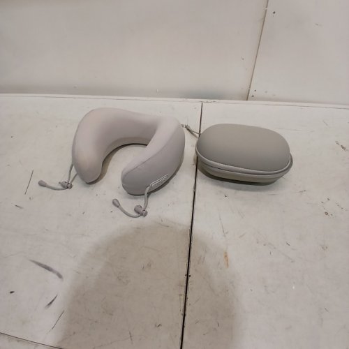 AVIO TRAVEL CLOUD NECK PILLOW WITH CARRYING CASE - LIGHT GREY image 2