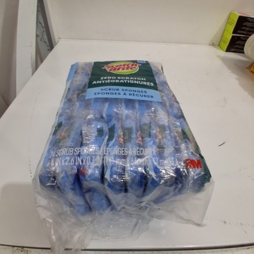 24PK SCOTCH-BRITE ZERO SCRATCH SCRUB SPONGES - BLUE (MODEL: 1941796) image 2