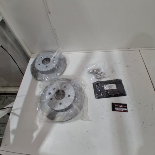 POWERSTOP Z17 EVOLUTION PLUS CERAMIC BRAKE PADS AND SEMI-COATED ROTORS FOR VARIOUS NISSAN MODELS - SILVER (MODEL: sc7881) image 5