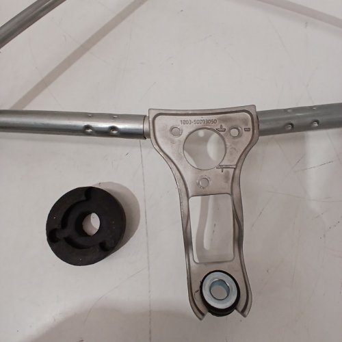 A PREMIUM FRONT WINDSHIELD WIPER LINKAGE ASSEMBLY FOR DODGE RAM 2009-10 MODELS - SILVER image 4