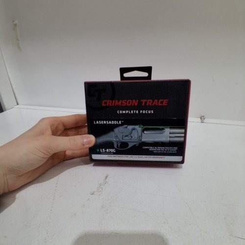 CRIMSON TRACE LASERSADDLE GREEN LASER SIGHT FOR REMINGTON 870 & TAC-14 12 GAUGE SHOTGUNS (MODEL: LS-870G) image 2