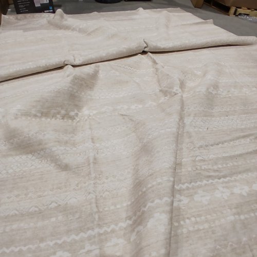 PATTERNED AREA RUG - 8FT X 10FT - BEIGE image 3