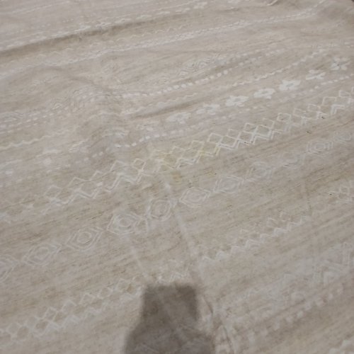PATTERNED AREA RUG - 8FT X 10FT - BEIGE image 4
