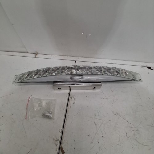 COMBUH LED CRYSTAL BATHROOM VANITY LIGHT - 21" , 15W MIRROR LIGHTING FIXTURE - COOL WHITE 6000K (MODEL: 7440-15W) image 2