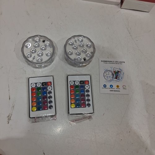 2PK RGB SUBMERSIBLE LED LIGHT WITH REMOTE image 3