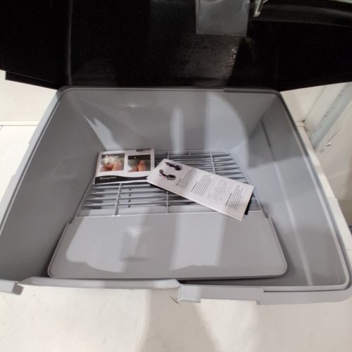 OMEGA PAW SELF-CLEANING LITTER BOX - BLACK / GREY image 4