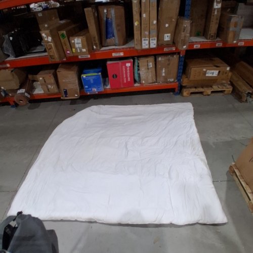 MELLOW MARSHMELLOW COMFORTER EXTRA FLUFFY DOUBLE-STUFFED DOWN ALTERNATIVE DUVET INSERT - QUEEN/FULL - WHITE image 3