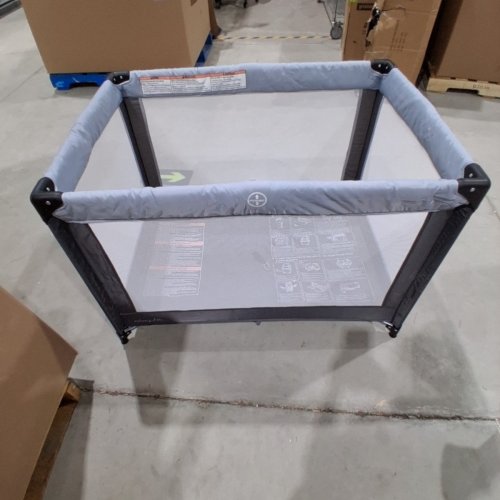 BABY'S DOM FAMILY DREAM ON ME PORTABLE PLAY YARD - 30LBS MAX - GREY (MODEL: 436-GY) image 3