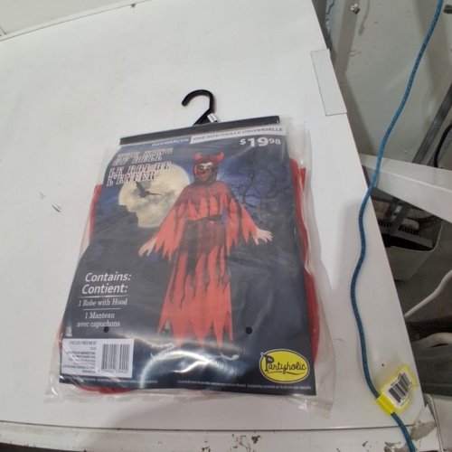 BOYS PARTYHOLIC THE KING OF HELL COSTUME - OSFM - RED/BLACK (STYLE: 13222) image 2