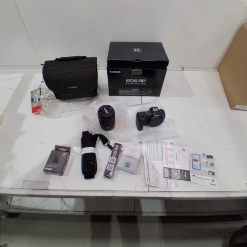 CANON BUNDLE WITH EOS RP FULL-FRAME MIRRORLESS CAMERA/TOP LOAD BAG/IS STM LENS KIT - BLACK (MODEL: 338C262) image 3