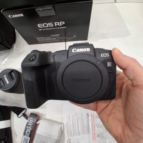 CANON BUNDLE WITH EOS RP FULL-FRAME MIRRORLESS CAMERA/TOP LOAD BAG/IS STM LENS KIT - BLACK (MODEL: 338C262) image 4