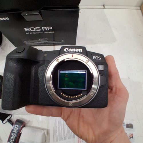 CANON BUNDLE WITH EOS RP FULL-FRAME MIRRORLESS CAMERA/TOP LOAD BAG/IS STM LENS KIT - BLACK (MODEL: 338C262) image 5