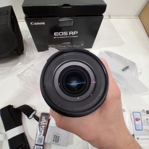 CANON BUNDLE WITH EOS RP FULL-FRAME MIRRORLESS CAMERA/TOP LOAD BAG/IS STM LENS KIT - BLACK (MODEL: 338C262) image 6