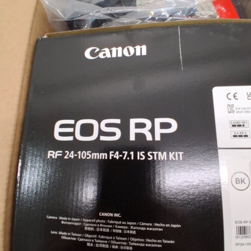 CANON BUNDLE WITH EOS RP FULL-FRAME MIRRORLESS CAMERA/TOP LOAD BAG/IS STM LENS KIT - BLACK (MODEL: 338C262) image 7