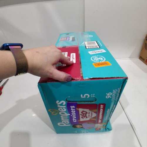 96PK PAMPERS PULL ON CRUISERS 360° 100% LEAKPROOF FIT DISPOSABLE BABY DIAPERS - SIZE 5 (27LBS+) image 3