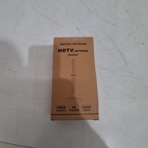 INDOOR DIGITAL HDTV ANTENNA WITH MAGNETIC BASE - 4K/1080P - BLACK (MODEL: D006AF) image 3