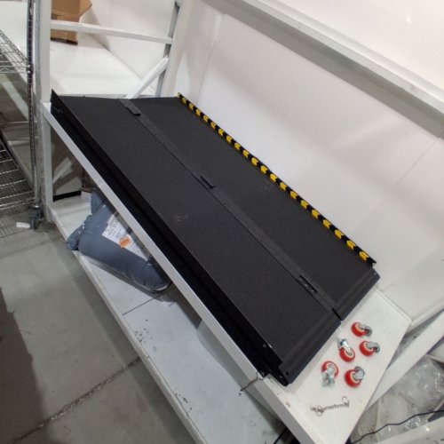 CAMMOO ALUMINIUM FOLDING WHEELCHAIR RAMP - 800 LBS CAP - 10FT - BLACK (MODEL: WR-10FTB) image 3