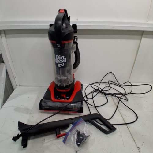 DIRT DEVIL MULTI-SURFACE EXTENDED REACH+ UPRIGHT VACUUM CLEANER - RED/BLACK (MODEL: UD76340VCD) image 3