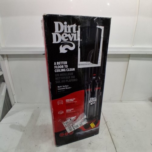 DIRT DEVIL MULTI-SURFACE EXTENDED REACH+ UPRIGHT VACUUM CLEANER - RED/BLACK (MODEL: UD76340VCD) image 7