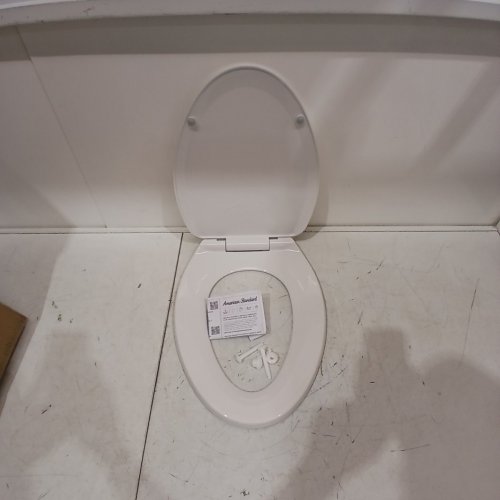 AMERICAN STANDARD ELONGATED SLOW-CLOSE TOILET SEAT - 16.5" X 13" - WHITE (MODEL: 5503A00B.020) image 2