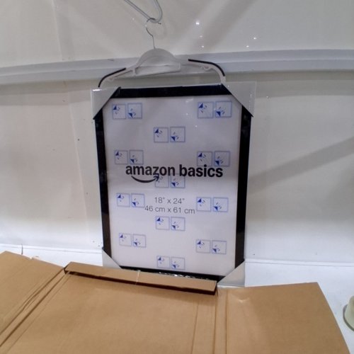 AMAZON BASICS POSTER RECTANGULAR FRAME - 18" X 24" - BLACK image 2