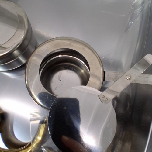 4PK HAPDURA STAINLESS STEEL BUFFET CHAFING DISH/FOOD WARMER - 9.5 QT - GOLD/SILVER (ITEM: CD4S-G) image 3