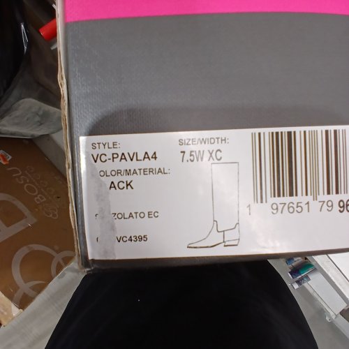VINCE CAMUTO PAVLA KNEE HIGH BOOT - 7.5W - BLACK (STYLE: VC-PAVLA4) image 2