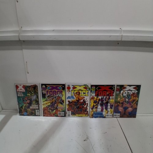 10 ASSTD MARVEL COMIC BOOKS - x-force #5,52,53,54,55,56,57,58,59,60 - VARIOUS AUTHORS image 3