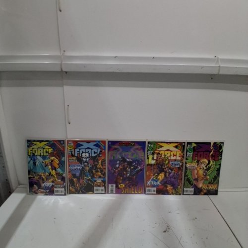 10 ASSTD MARVEL COMIC BOOKS - x-force #5,52,53,54,55,56,57,58,59,60 - VARIOUS AUTHORS image 4