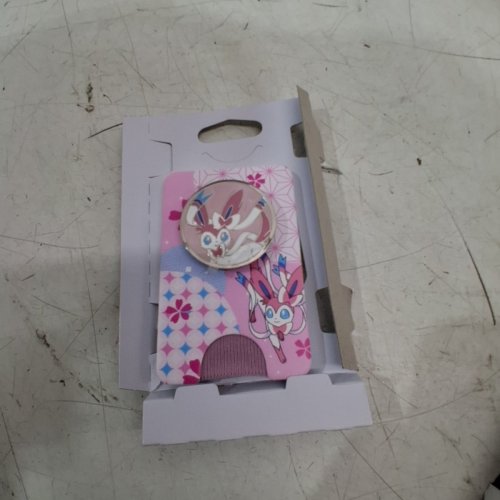 POPSOCKETS POKÉMON SYLVEON'S DREAM PHONE WALLET WITH GRIP AND MAGSAFE ADAPTER RING - PINK/BLUE image 2