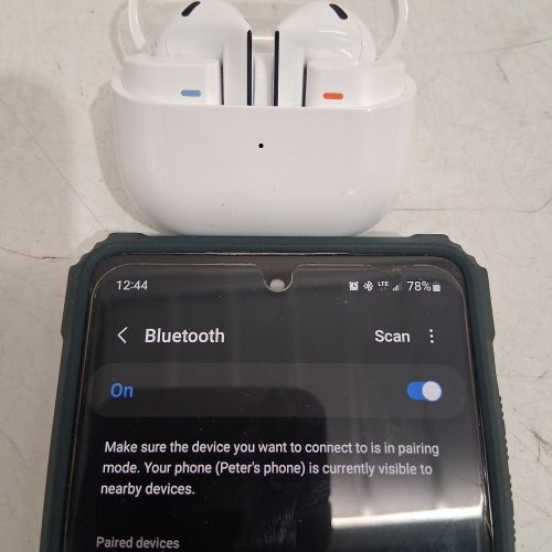 SAMSUNG GALAXY BUDS3 WIRELESS BLUETOOTH EARBUDS WITH ADAPTIVE NOISE CONTROL - WHITE (MODEL: SM-R530) image 2