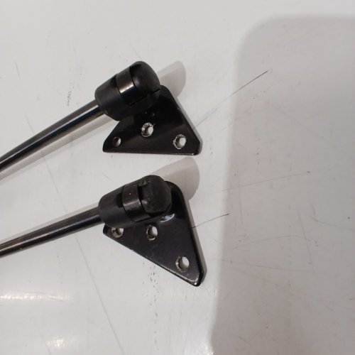 6PC GAS STRUTS SET WITH MOUNTING BRACKET - 18.5" - BLACK (MODEL: UNI-GNI-395) image 3