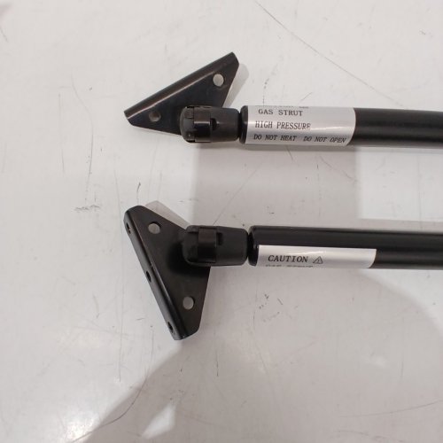 6PC GAS STRUTS SET WITH MOUNTING BRACKET - 18.5" - BLACK (MODEL: UNI-GNI-395) image 4