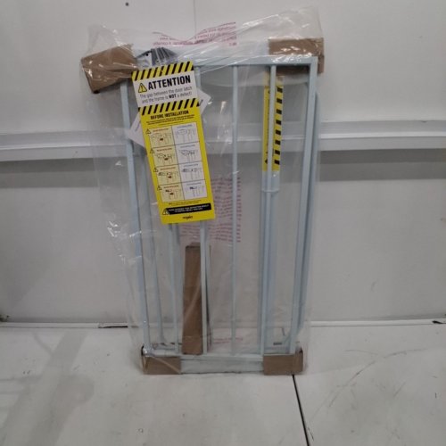 REGALO EASY-STEP METAL WALK-THROUGH SAFETY GATE - 30" X 29'' - 38.5'' - WHITE (MODEL: 1160DS) image 2