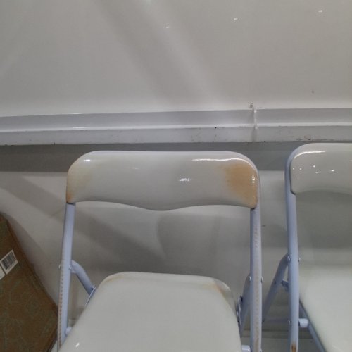 2PC HERITAGE KIDS FOLDING CHAIRS - 10" X 12.13" X 20" - WHITE (MODEL: NK660621) image 4