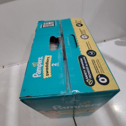 144PK PAMPERS SWADDLERS DISPOSABLE DIAPERS - SIZE 2 (10LBS -22LBS) image 3
