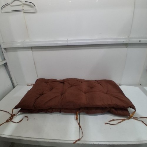 OUTDOOR SWING REPLACEMENT CUSHION WITH BACKREST - 42" X 42" - BROWN image 3