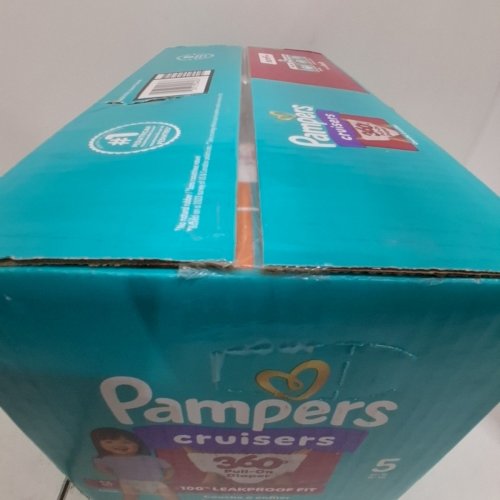 96PK PAMPERS PULL ON CRUISERS 360° 100% LEAKPROOF FIT DISPOSABLE BABY DIAPERS - SIZE 5 (27LBS+) image 3