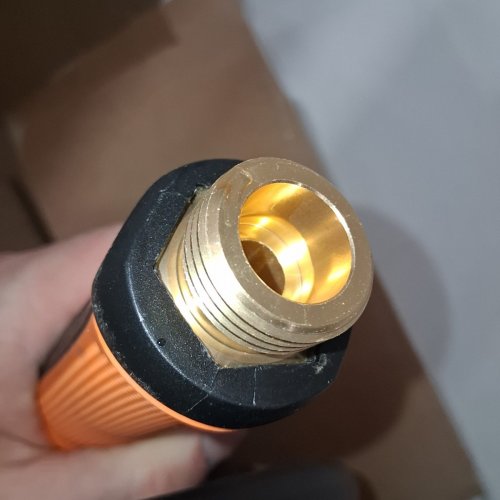 VEVOR HYBRID GARDEN HOSE 150 PSI - 75FT - BLACK / ORANGE (MODEL: FYSS75FT) image 6