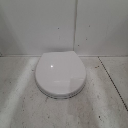 GARVEE ELONGATED SOFT CLOSE TOILET SEAT COVER / LID - 17" - WHITE (MODEL: PHO-16EXAH33) image 2
