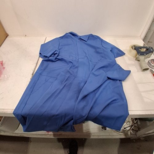 MEN'S PAINT LIGHTWEIGHT JUMPSUIT - LARGE - LIGHT BLUE image 2