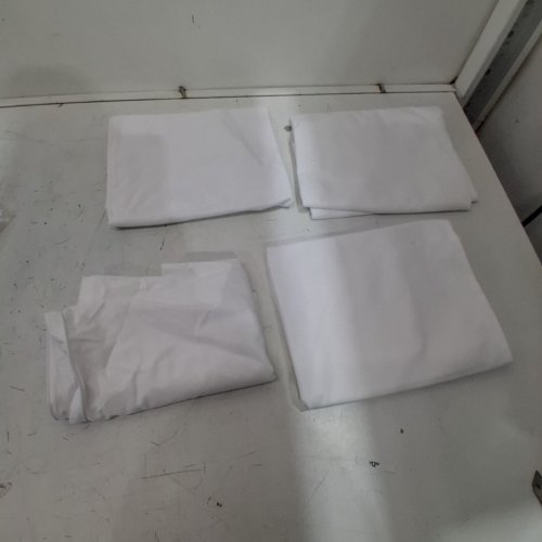 4PK BEDDORA WATERPROOF PILLOW PROTECTION COVERS - STANDARD - WHITE image 2