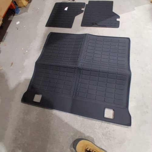 FILLINES ALL-WEATHER CARGO MAT WITH BACKREST LINER FOR 2010 TO 2024 TOYOTA 4RUNNER - BLACK image 4