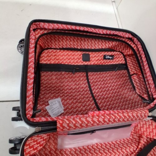 FUL LUGGAGE DISNEY MICKEY MOUSE HARD SHELL CARRY ON ROLLING LUGGAGE - 21" - BLACK image 4