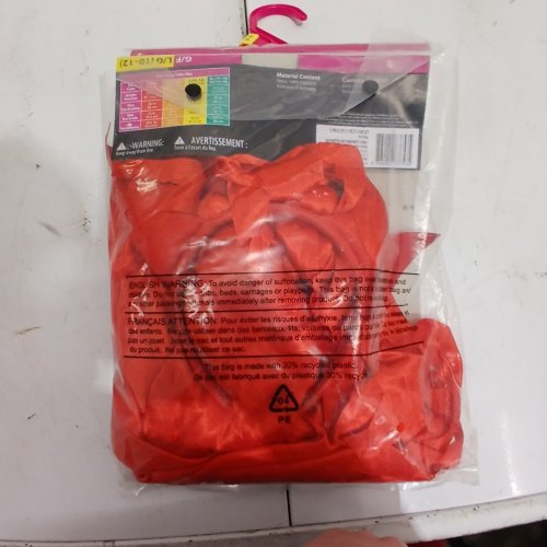 3PC GIRLS PARTYHOLIC FIERY DEMONESS COSTUME - LARGE (10-12) - RED (STYLE: 70196) image 3
